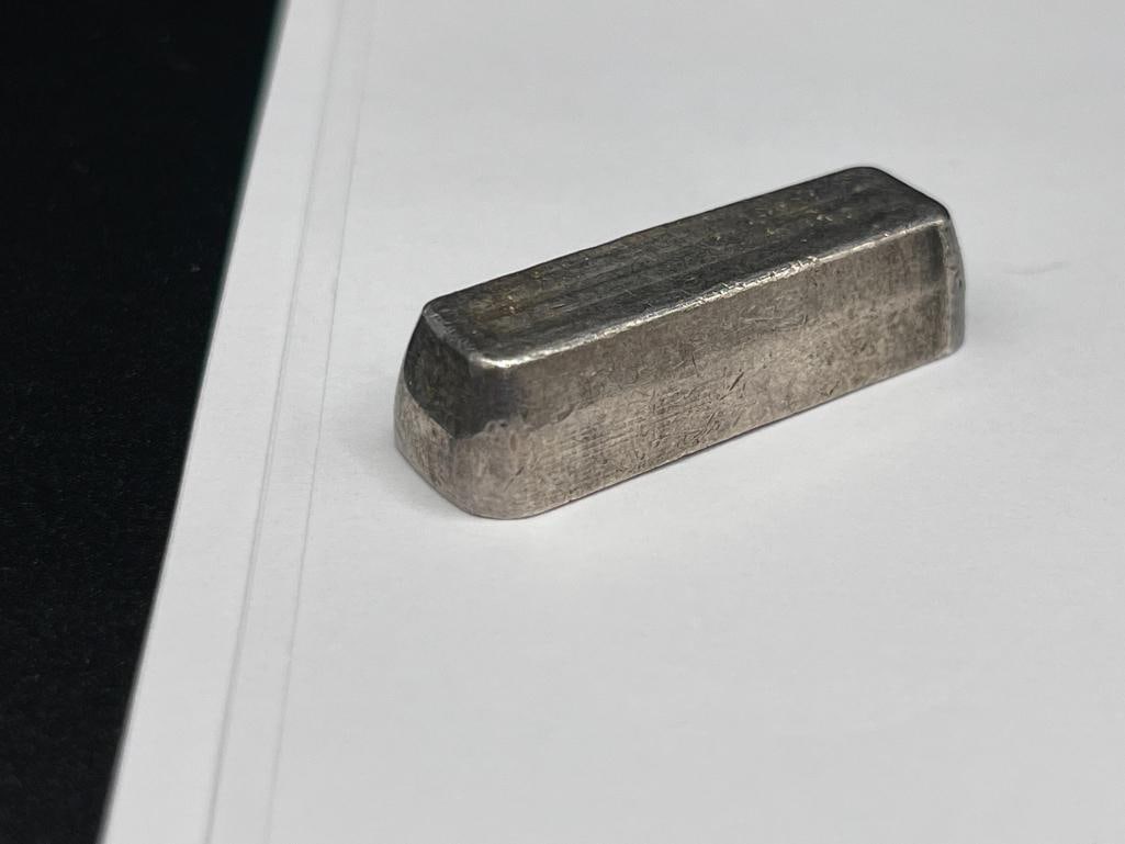 MIDAS METAL ELKO COUNTY, NEVADA HAND POURED .999 FINE SILVER BAR - 3