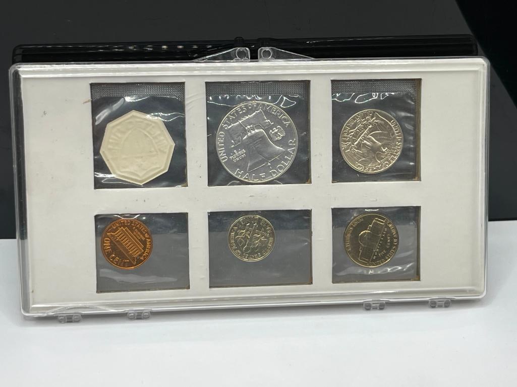 1962 U.S. MINT PROOF SET FEATURING THREE 90% SILVER COINS - 4