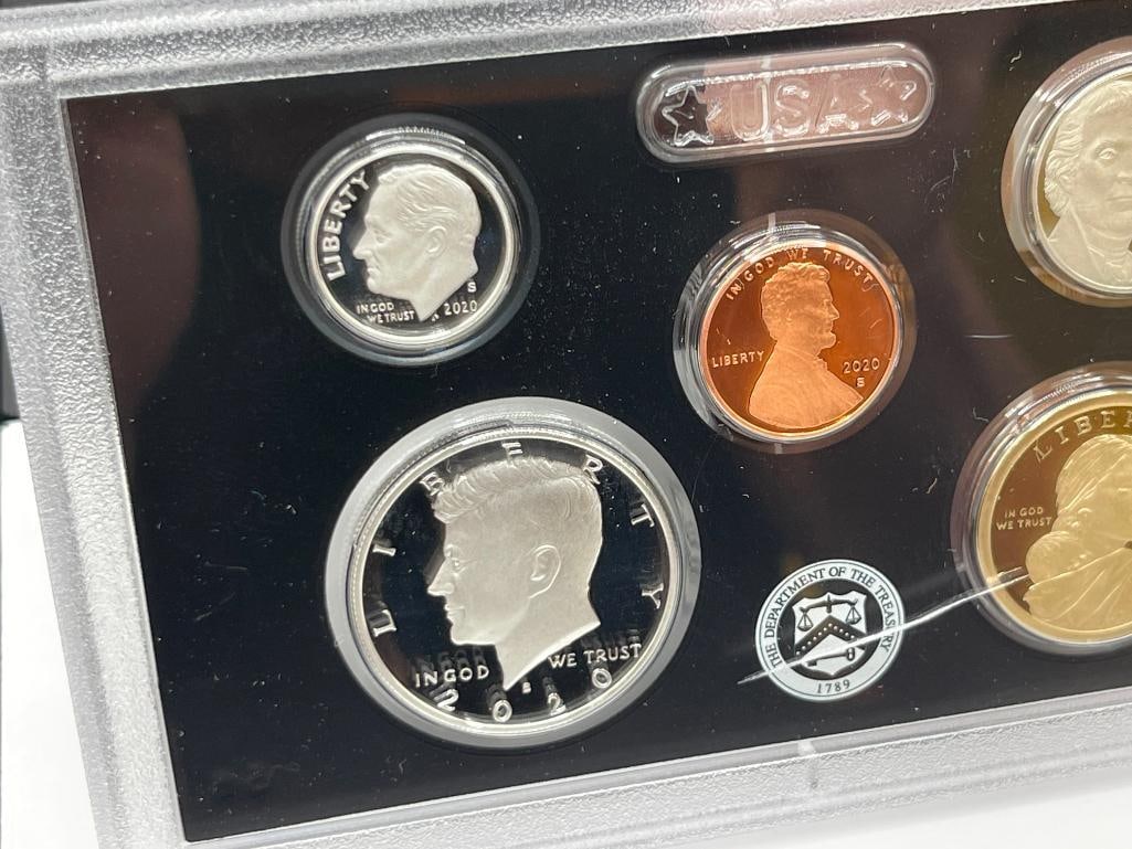 2020 U.S. MINT SILVER PROOF SET FEATURING SEVEN .999 FINE SILVER COINS - 3