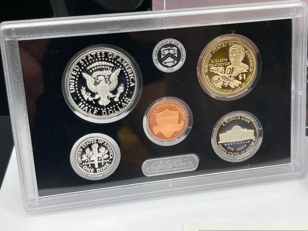 2020 U.S. MINT SILVER PROOF SET FEATURING SEVEN .999 FINE SILVER COINS - 9