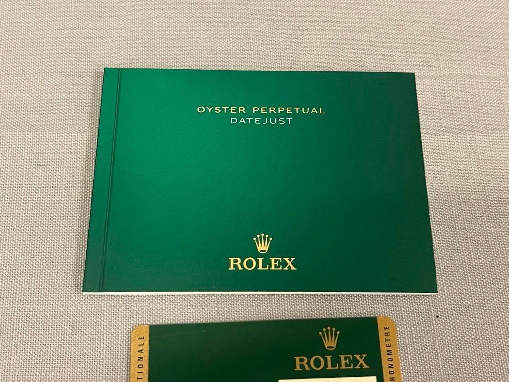 2019 ROLEX DATEJUST OYSTER PERPETUAL SUPERLATIVE CHRONOMETER WRISTWATCH - 19