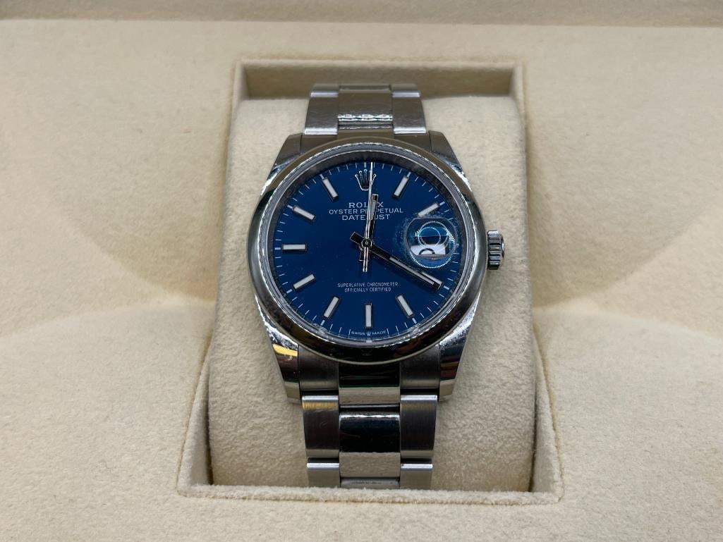 2019 ROLEX DATEJUST OYSTER PERPETUAL SUPERLATIVE CHRONOMETER WRISTWATCH - 3