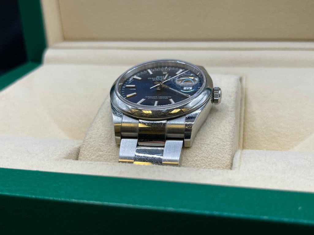 2019 ROLEX DATEJUST OYSTER PERPETUAL SUPERLATIVE CHRONOMETER WRISTWATCH - 5