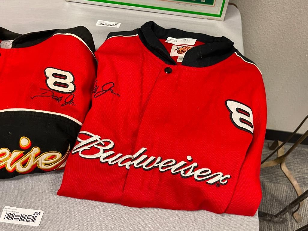 WINNERS CIRCLE BUDWEISER DALE EARNHARDT JR NASCAR STYLED SPONSOR JACKETS - 3