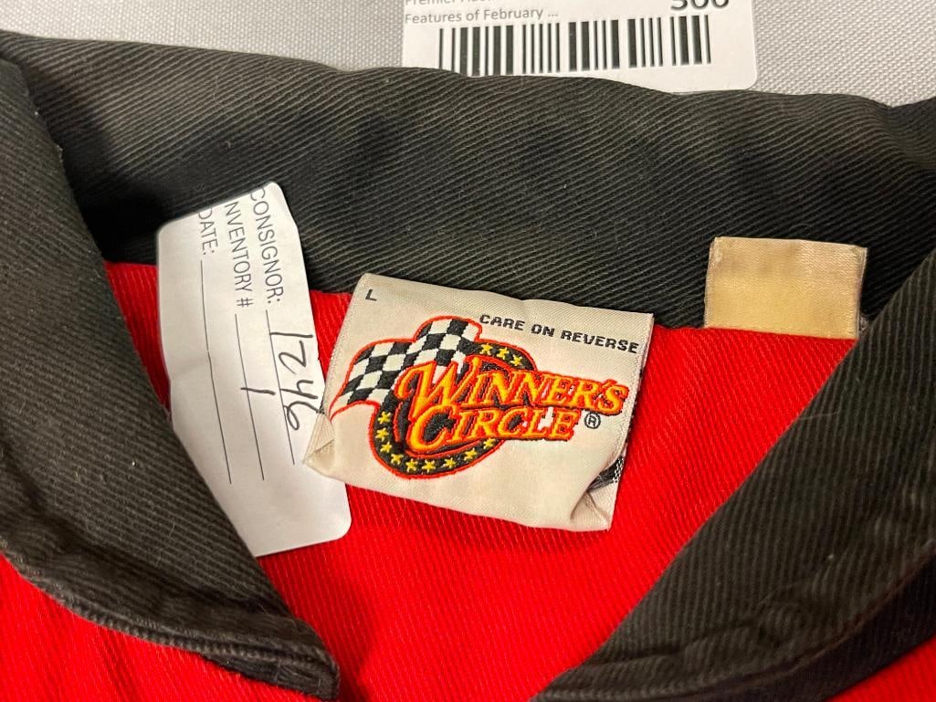 WINNERS CIRCLE BUDWEISER DALE EARNHARDT JR NASCAR STYLED SPONSOR JACKETS - 6