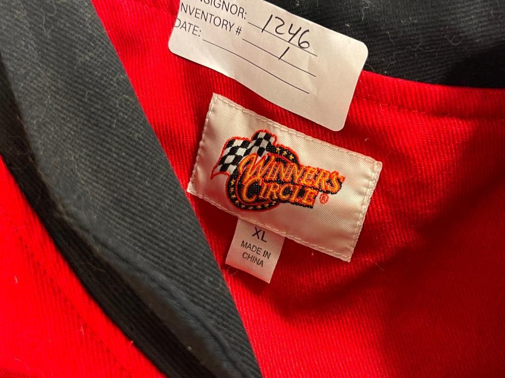 WINNERS CIRCLE BUDWEISER DALE EARNHARDT JR NASCAR STYLED SPONSOR JACKETS - 9