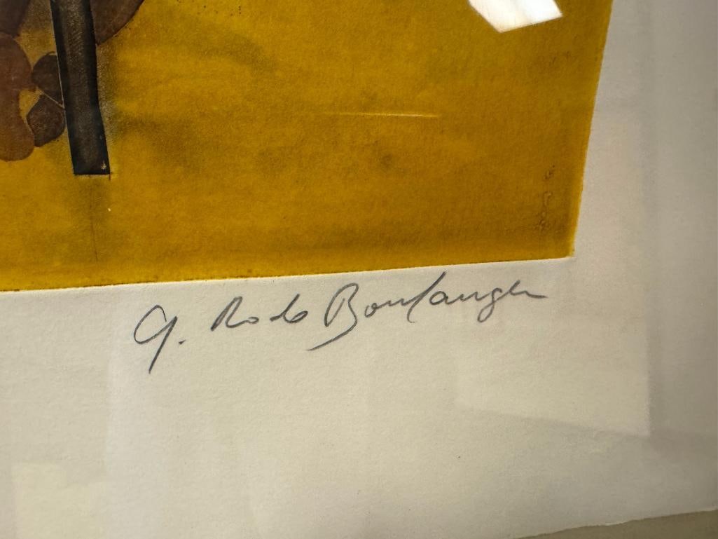 GRACIELDA RODO BOULANGER RENOWN BOLIVIAN ARTIST LIMITED EDITION PRINT TITLED KITE OR KITE FLYER - 5