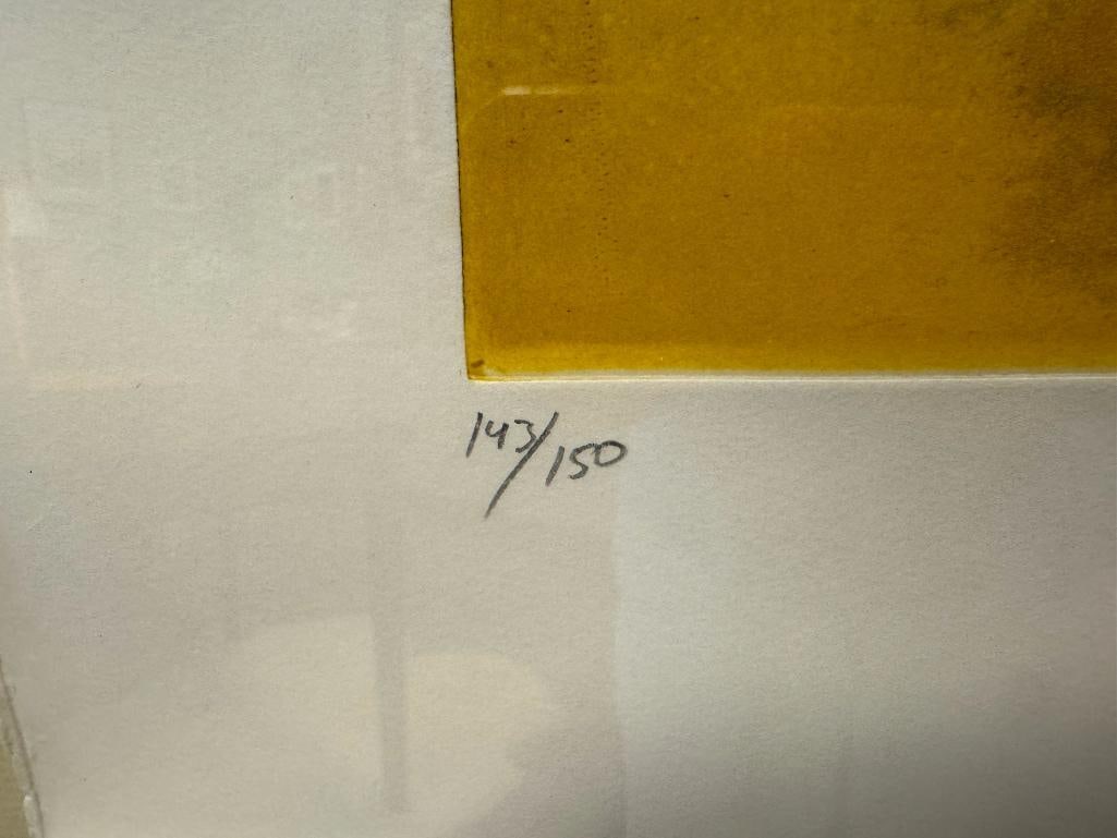 GRACIELDA RODO BOULANGER RENOWN BOLIVIAN ARTIST LIMITED EDITION PRINT TITLED KITE OR KITE FLYER - 6