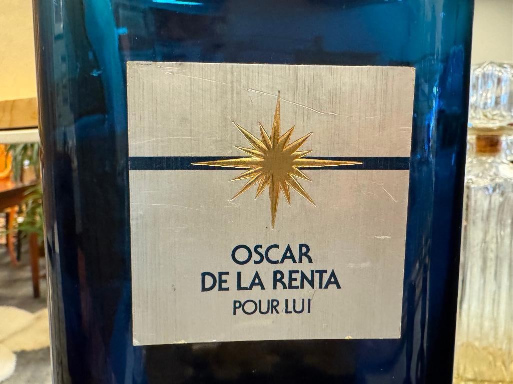 DEPARTMENT STORE PERFUME / PARFUME FACTICE OSCAR DE LA RENTA LARGE DISPLAY FRAGRANCE BOTTLE - 4