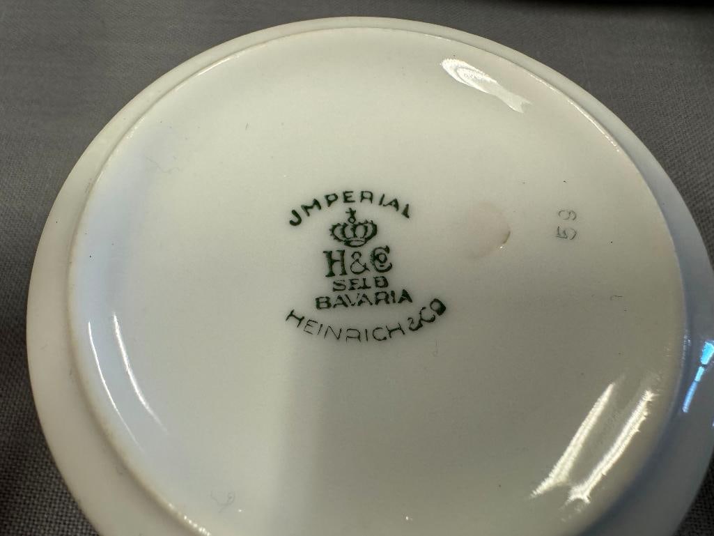 HEINRICJ & CO SELB BAVARIA IMPERIAL CHINA SET 10899 / HC26 - 6