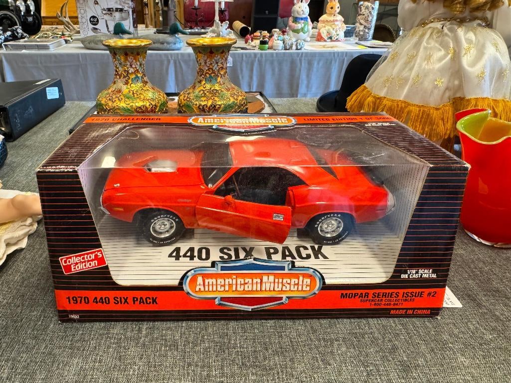 AMERICAN MUSCLE 1/18 DIE-CAST MODEL 1970 440 SIX PACK ISSUE # 2 - 2
