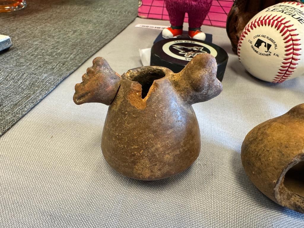 ANCIENT PRE-COLUMBIAN POTTERY VESSELS POSSIBLY FROM THE MOCHE CULTURE OF PERU - 3