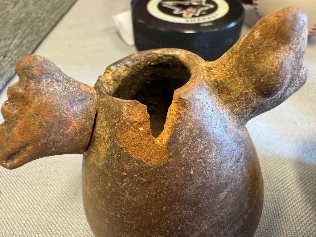 ANCIENT PRE-COLUMBIAN POTTERY VESSELS POSSIBLY FROM THE MOCHE CULTURE OF PERU - 7