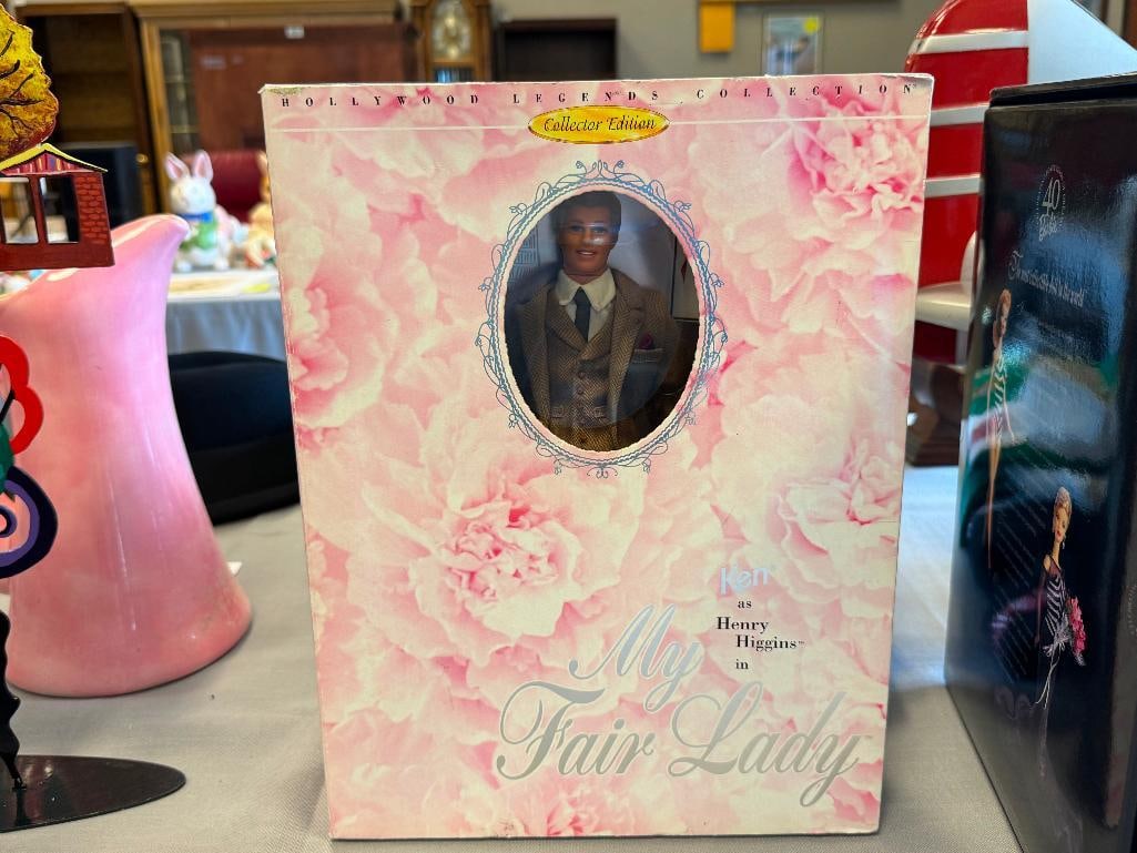 BARBIE COLLECTORS EDITION HOLLYWOOD LEGENDS KEN AS HENRY HIGGINS AND 40TH ANNIVERSARY BARBIE - 7