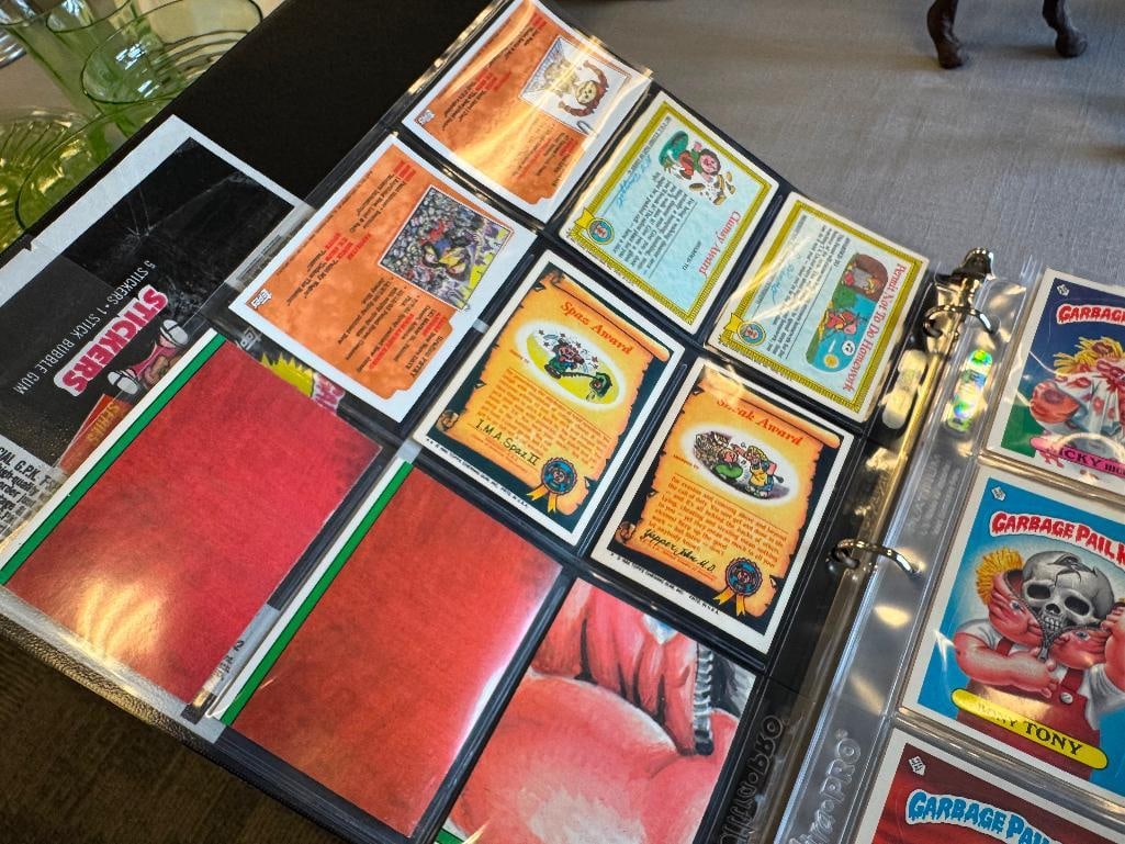 1986 GARBAGE PAIL KIDS SERIES 1-5 2021 TOPPS CHROME SERIES 4 & 5 COLLECTOR STICKER CARDS - 10