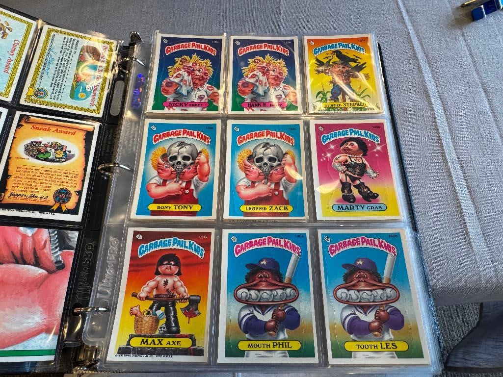 1986 GARBAGE PAIL KIDS SERIES 1-5 2021 TOPPS CHROME SERIES 4 & 5 COLLECTOR STICKER CARDS - 11