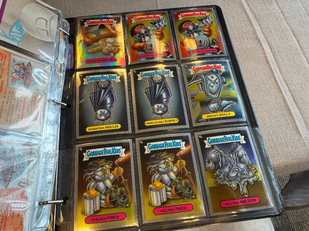 1986 GARBAGE PAIL KIDS SERIES 1-5 2021 TOPPS CHROME SERIES 4 & 5 COLLECTOR STICKER CARDS - 13