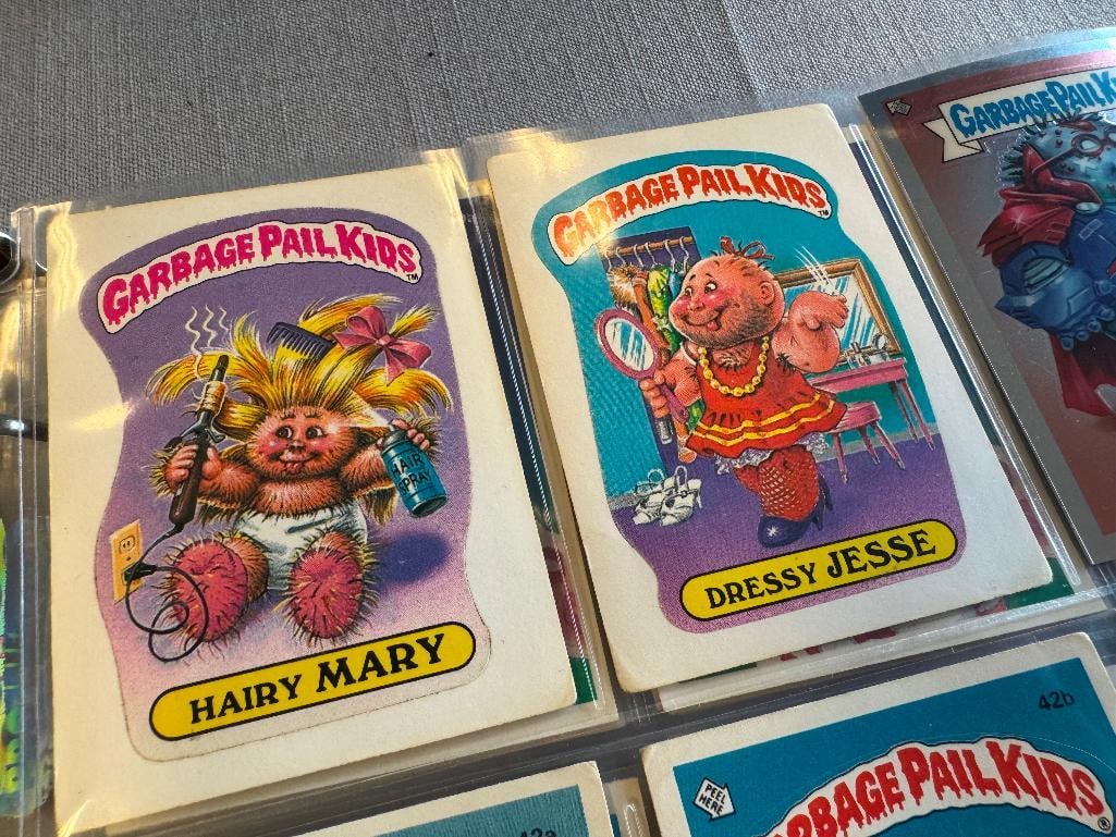 1986 GARBAGE PAIL KIDS SERIES 1-5 2021 TOPPS CHROME SERIES 4 & 5 COLLECTOR STICKER CARDS - 5