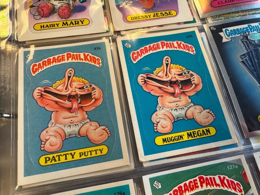 1986 GARBAGE PAIL KIDS SERIES 1-5 2021 TOPPS CHROME SERIES 4 & 5 COLLECTOR STICKER CARDS - 6