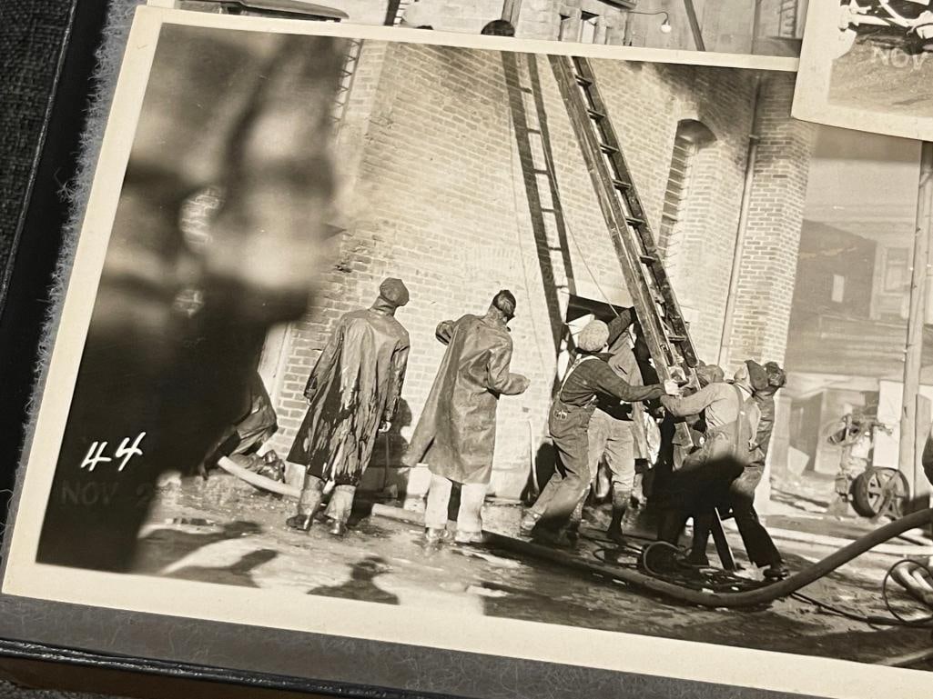 ANTIQUE BLACK AND WHITE ELY, NV FIRE PHOTOS CIRCA NOV. 1927 CAMPTON COMMERCIAL CO. - 13