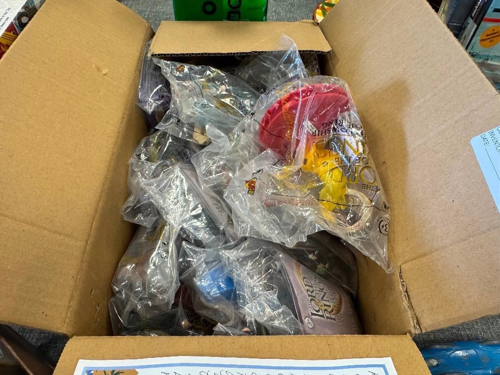 2000 LORD OF THE RINGS BURGER KING HAPPY MEAL TOYS ALL SEALED - 10