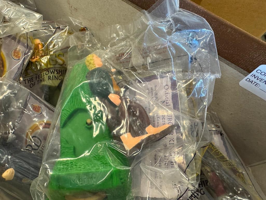 2000 LORD OF THE RINGS BURGER KING HAPPY MEAL TOYS ALL SEALED - 6