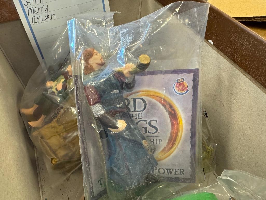 2000 LORD OF THE RINGS BURGER KING HAPPY MEAL TOYS ALL SEALED - 7