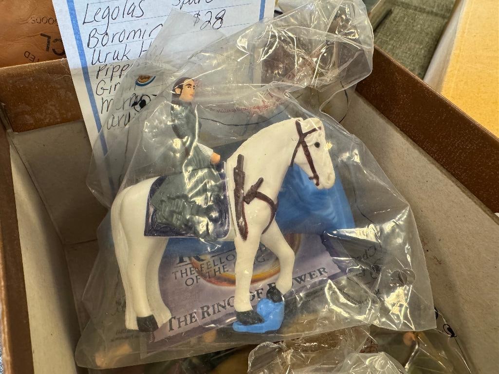 2000 LORD OF THE RINGS BURGER KING HAPPY MEAL TOYS ALL SEALED - 8