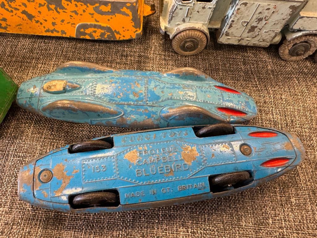 VINTAGE DINKY, CORGI, AND TOOTSIE TOY DIE-CAST CARS - 9