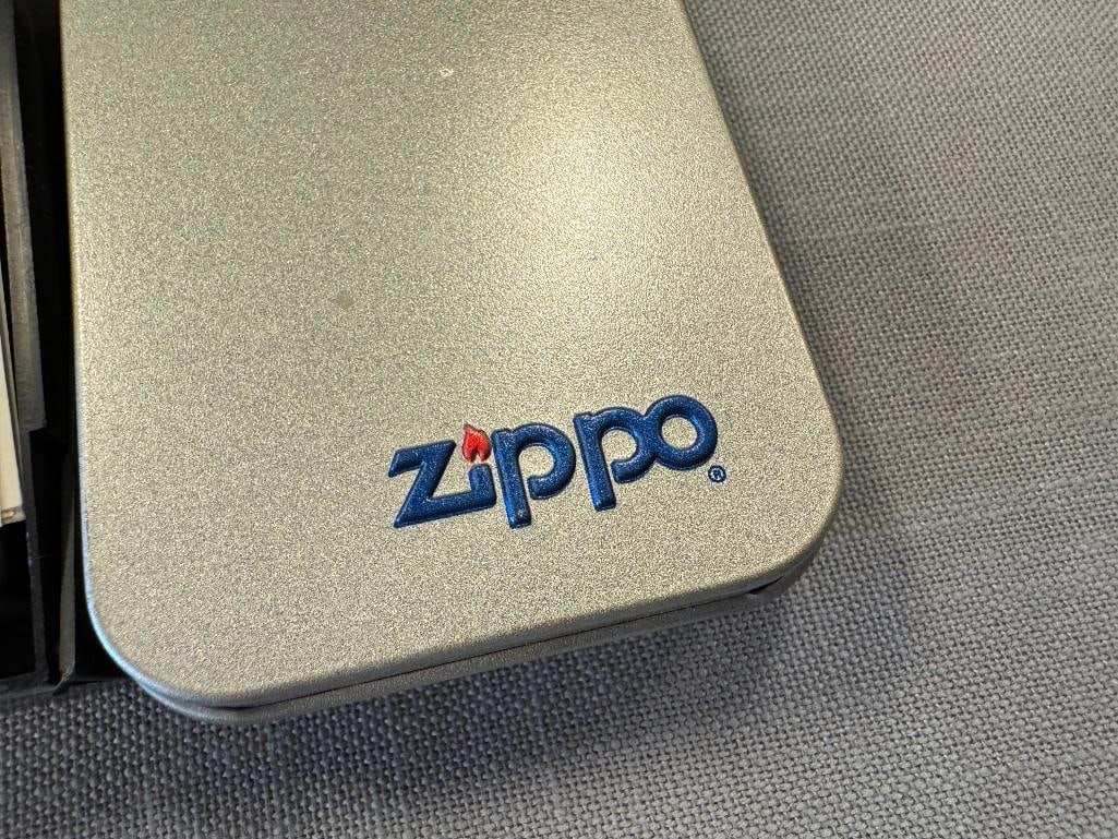 ZIPPO ADVERTISMENT LIGHTERS HARLEY DAVIDOSON, MILLER LITE, AND NASCAR MARK MARTIN - 3