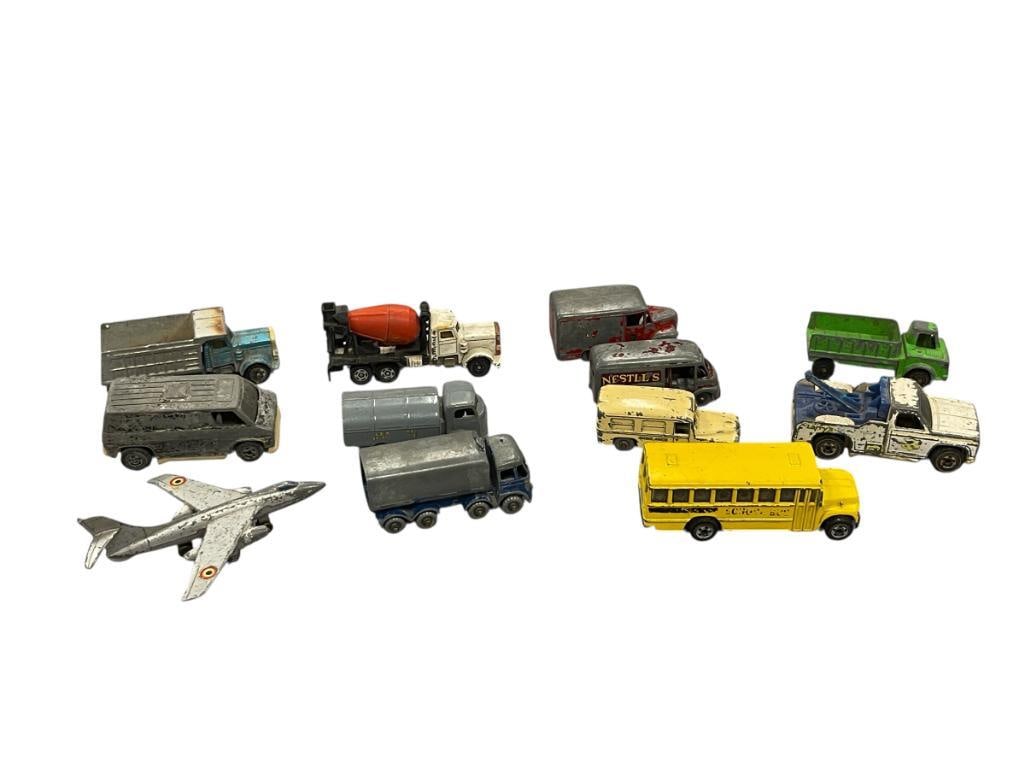 VINTAGE LESNEY, HOTWHEELS, TOOTSIE TOY, TOMICA, DINKY DIE-CAST 1/6 SCALE TOY CARS (1 of 1)