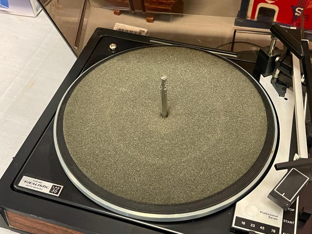 REALISTIC LAB 36 RADIO SHACK TURNTABLE PROFESSIONAL SERIES - 3