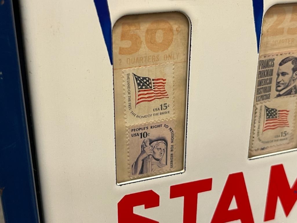 VINTAGE SHIPMAN MFG. CO STAMP VENDING / DISPENSING MACHINE - 3
