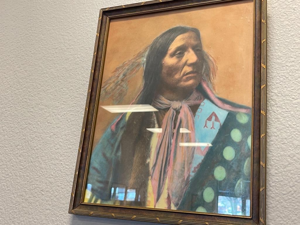 HERMAN HEYN COPYRIGHT COLOR LITHOGRAPHS OF NATIVE AMERICAN SIOUX CHIEFS - 6