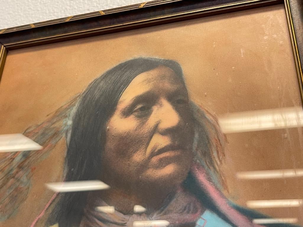 HERMAN HEYN COPYRIGHT COLOR LITHOGRAPHS OF NATIVE AMERICAN SIOUX CHIEFS - 7