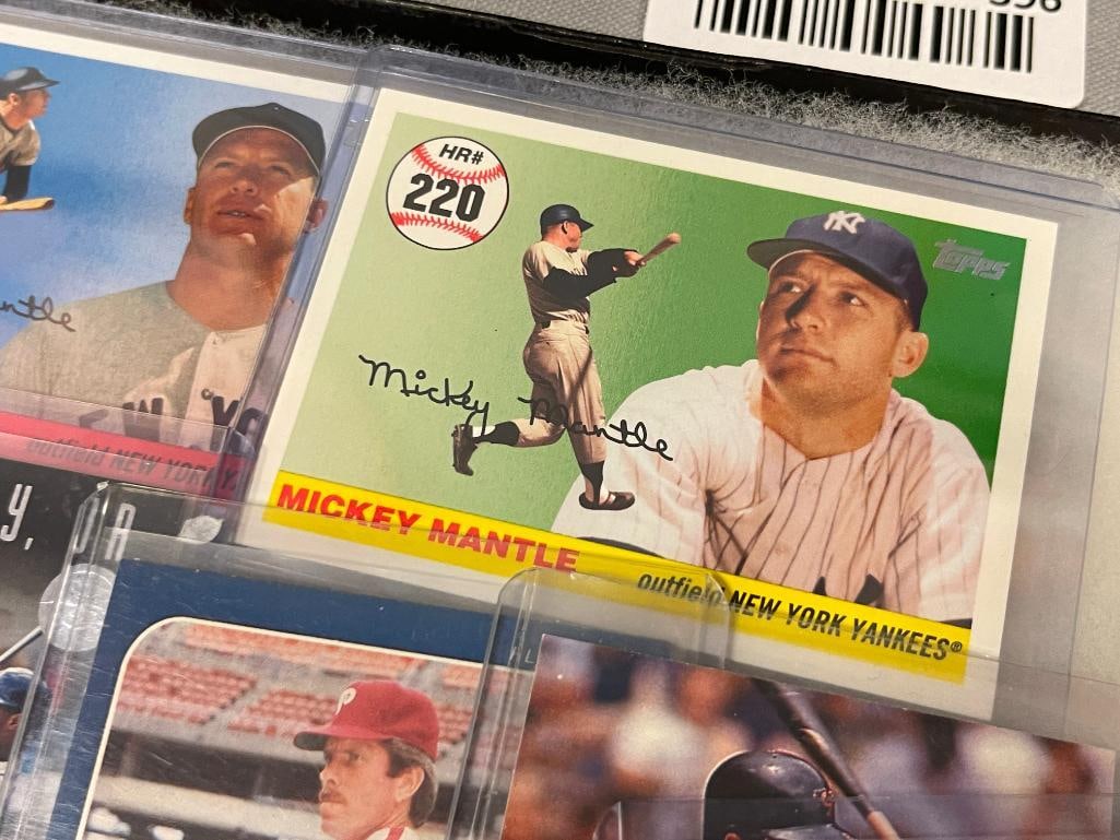 20 SSORTED MLB BASEBALL GREATS PLAYER SPORT CARDS TONY PEREZ, NOLAN RYAN, PETE ROSE, YOGI BERRA - 10