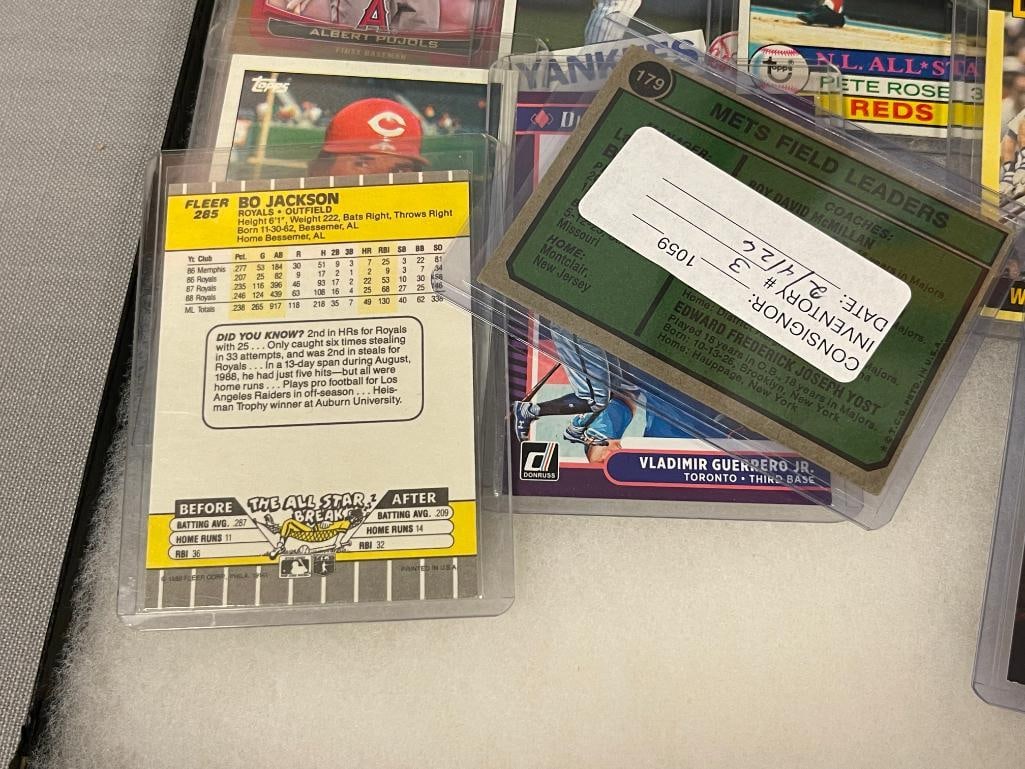 20 SSORTED MLB BASEBALL GREATS PLAYER SPORT CARDS TONY PEREZ, NOLAN RYAN, PETE ROSE, YOGI BERRA - 4