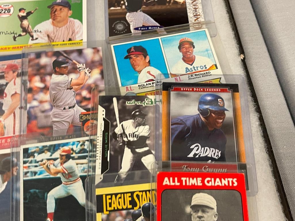 20 SSORTED MLB BASEBALL GREATS PLAYER SPORT CARDS TONY PEREZ, NOLAN RYAN, PETE ROSE, YOGI BERRA - 5