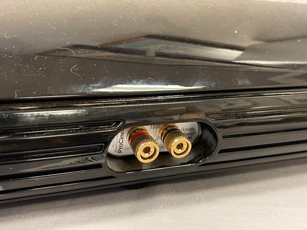 DEFINITIVE TECHNOLOGY PROCINEMA PROCENTER 1000 CENTER CHANNEL SPEAKER - 4