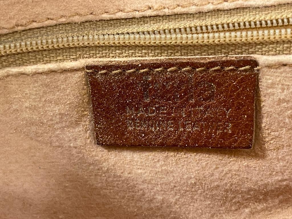 FURLA FLORAL PRINT LEATHER CROSSBODY BAG MADE IN ITALY - 7