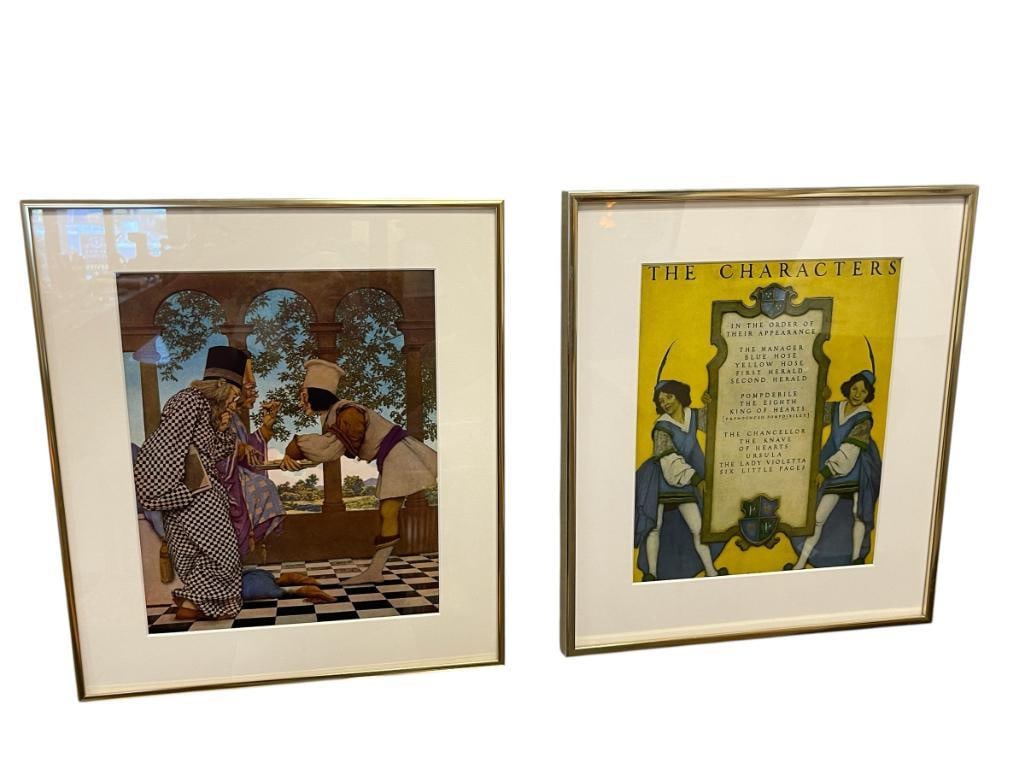 MAXFIELD PARRISH ART DECO NEOCLASSICAL STYLED PRINTS FROM STORYBOOK THE KNAVE OF HEARTS (1 of 7)