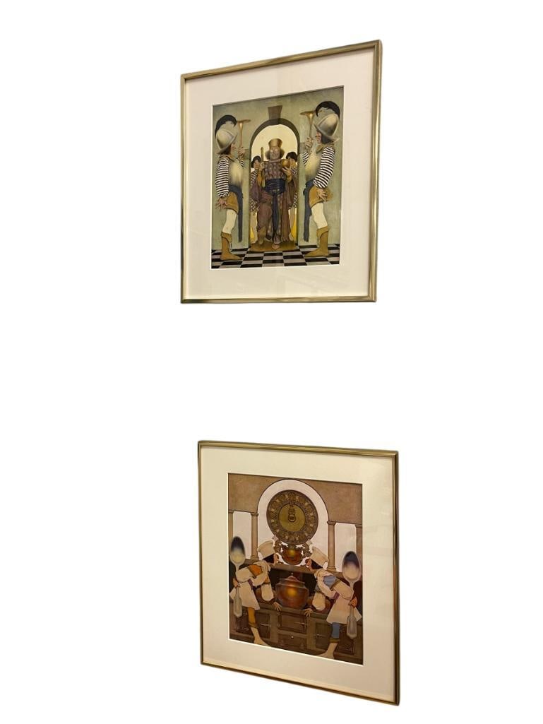 MAXFIELD PARRISH ART DECO NEOCLASSICAL STYLED PRINTS FROM STORYBOOK THE KNAVE OF HEARTS (1 of 8)