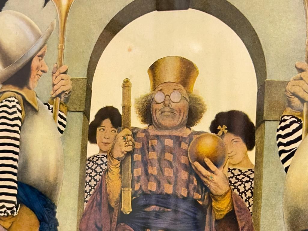 MAXFIELD PARRISH ART DECO NEOCLASSICAL STYLED PRINTS FROM STORYBOOK THE KNAVE OF HEARTS - 4