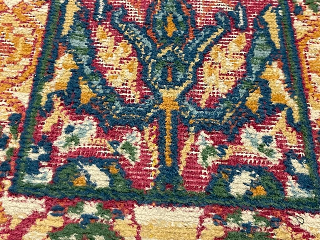 CHINESE KASHAN SILK AREA RUG - 3