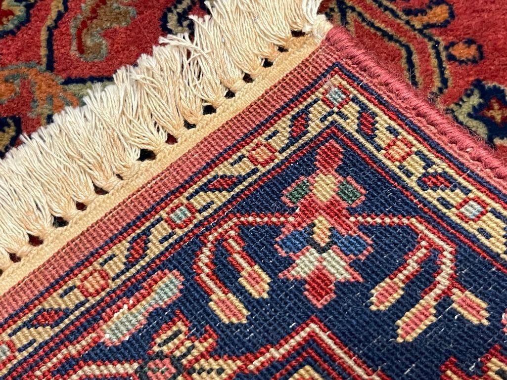 INDIAN MAHAL HAND WOVEN RUG MADE IN INDIA - 4