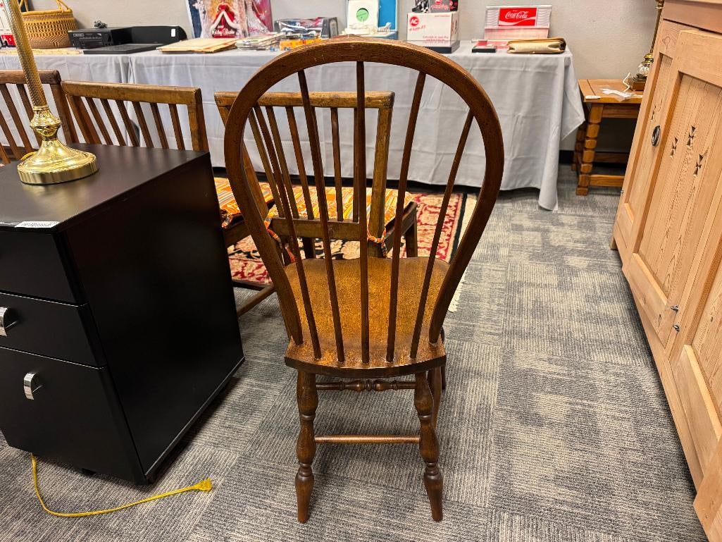 KARPEN EARLY TO MID-20TH CENTURY WINDSOR STYLE SIDE CHAIR - 5