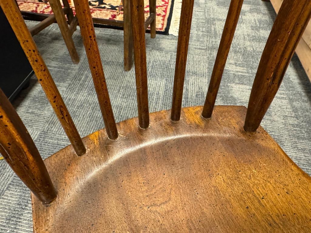 KARPEN EARLY TO MID-20TH CENTURY WINDSOR STYLE SIDE CHAIR - 7