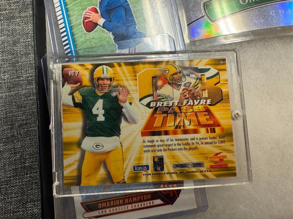 13 FOOTBALL NFL GREATS SPORT PLAYER CARDS BRETT FAVRE, JERRY RICE, DAN MARINO, BO JACKSON - 11