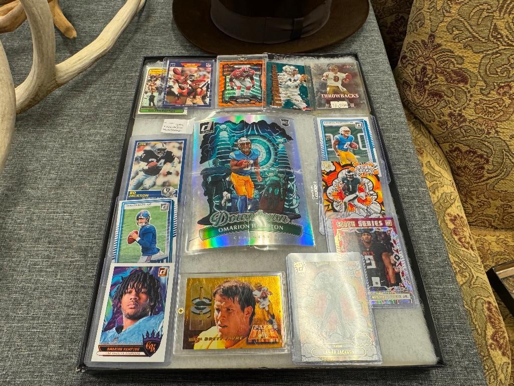 13 FOOTBALL NFL GREATS SPORT PLAYER CARDS BRETT FAVRE, JERRY RICE, DAN MARINO, BO JACKSON - 2