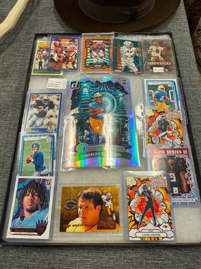 13 FOOTBALL NFL GREATS SPORT PLAYER CARDS BRETT FAVRE, JERRY RICE, DAN MARINO, BO JACKSON - 3